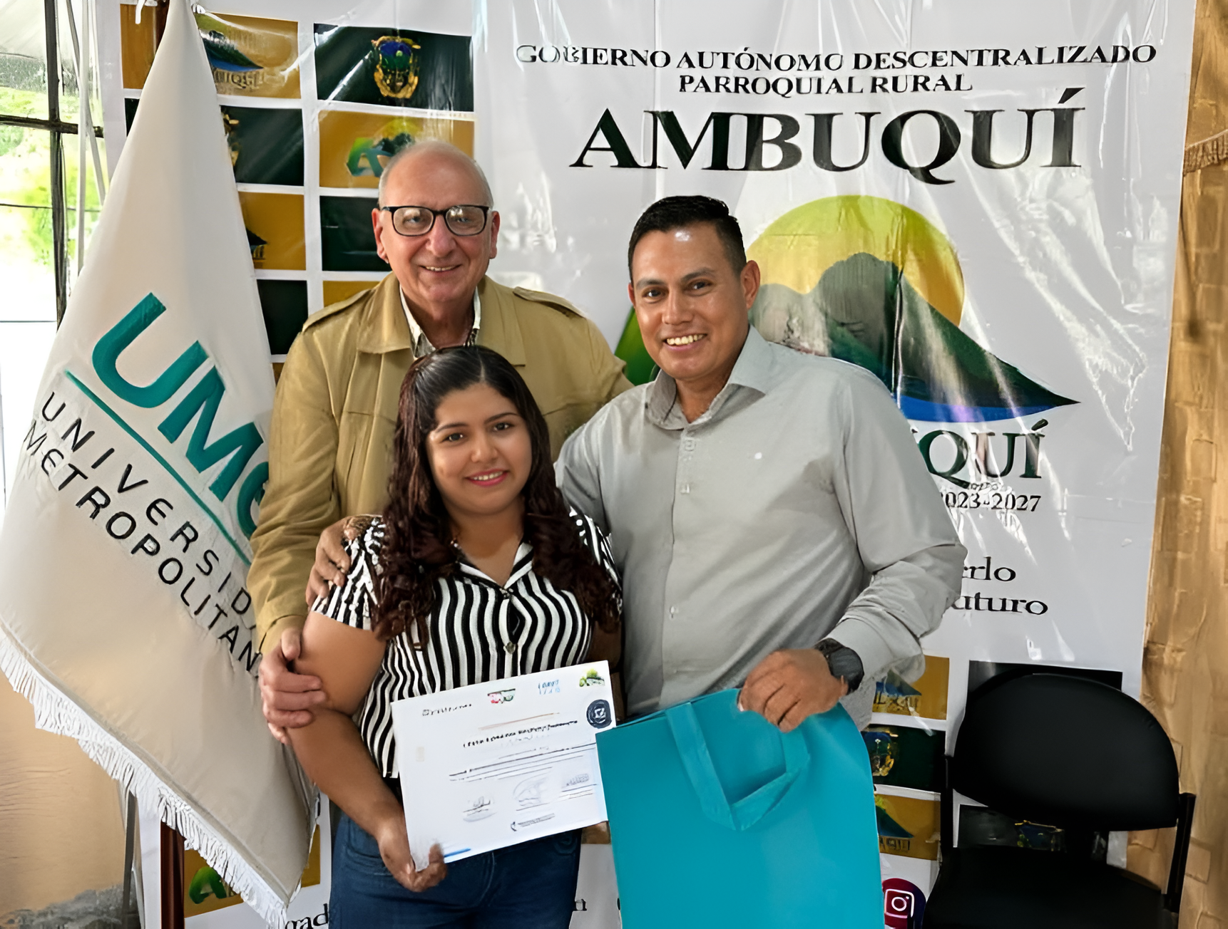 Graduación de la Cuarta y Quinta Escuela de Emprendimiento, Participación Ciudadana y Educación.